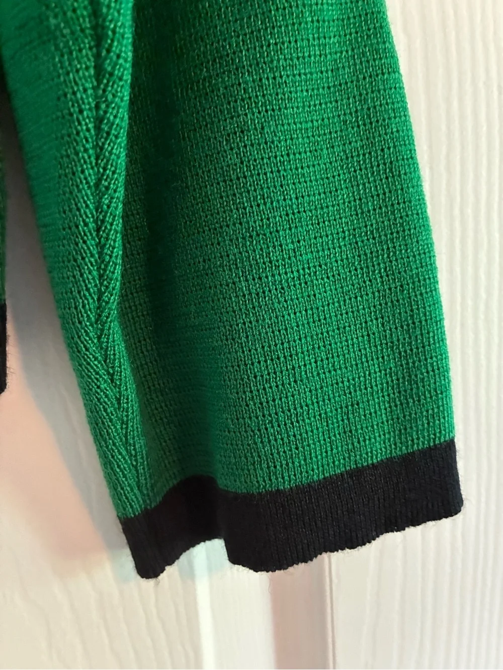 Vintage Jaeger Green Wool Cardigan Womens Size Large